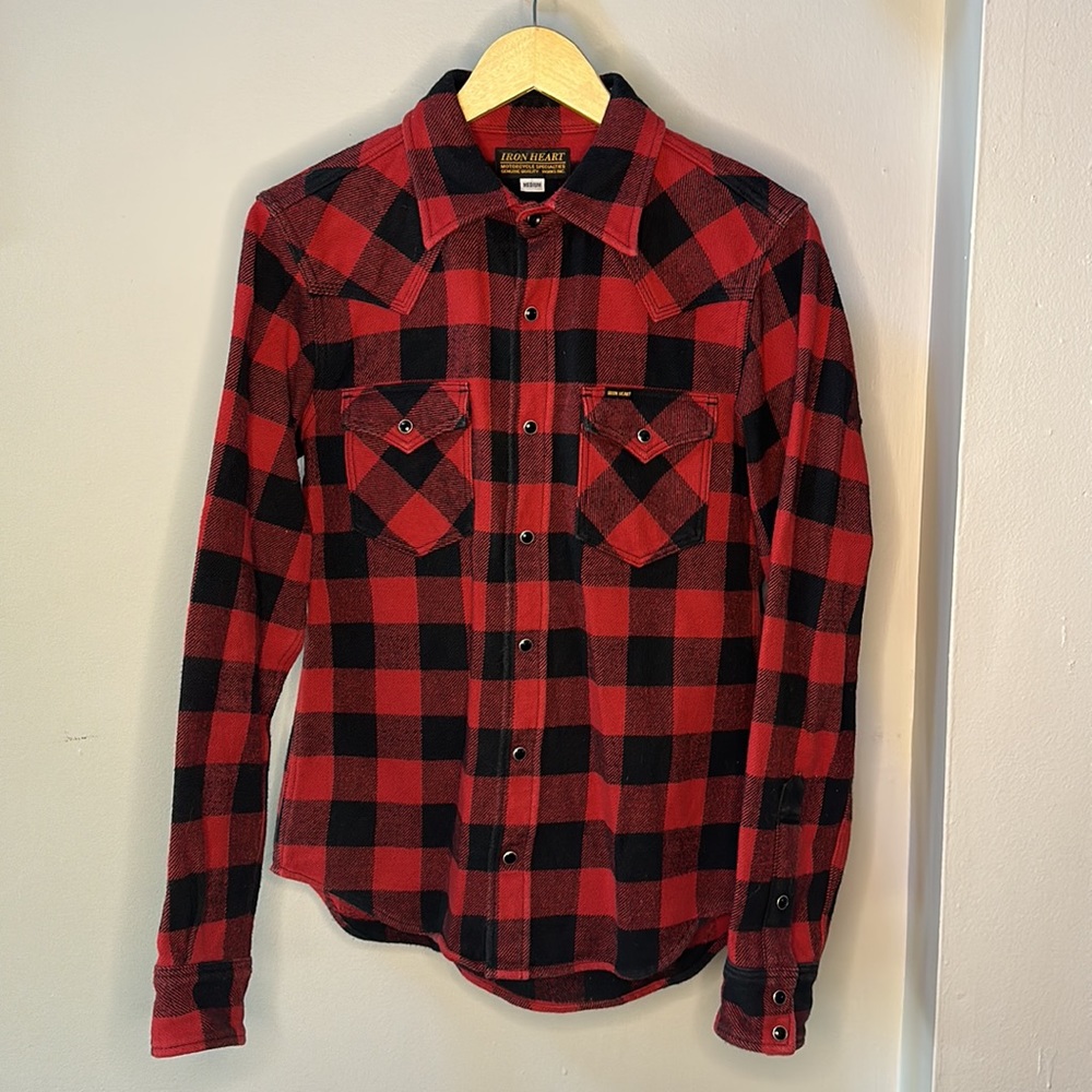 Iron Heart IHSH-232 Red UHF Shirt M